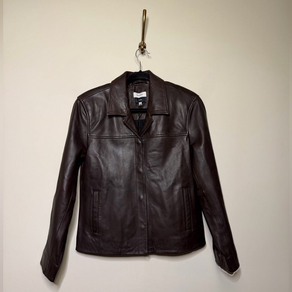Reformation Veda Louisa Leather Jacket - Picture 3 of 8